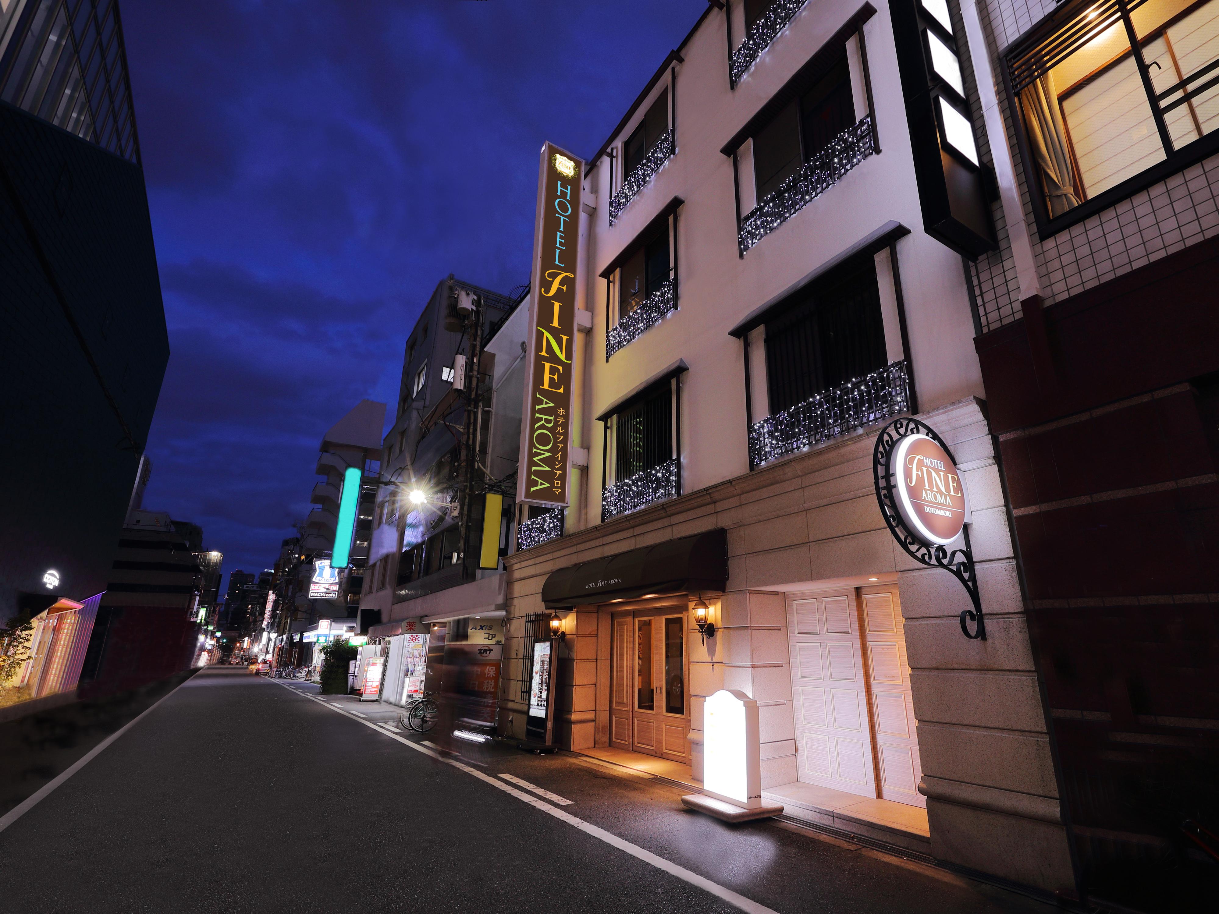 Hotel Fine Aroma Dotonbori (Adults Only) Osaka Exterior photo